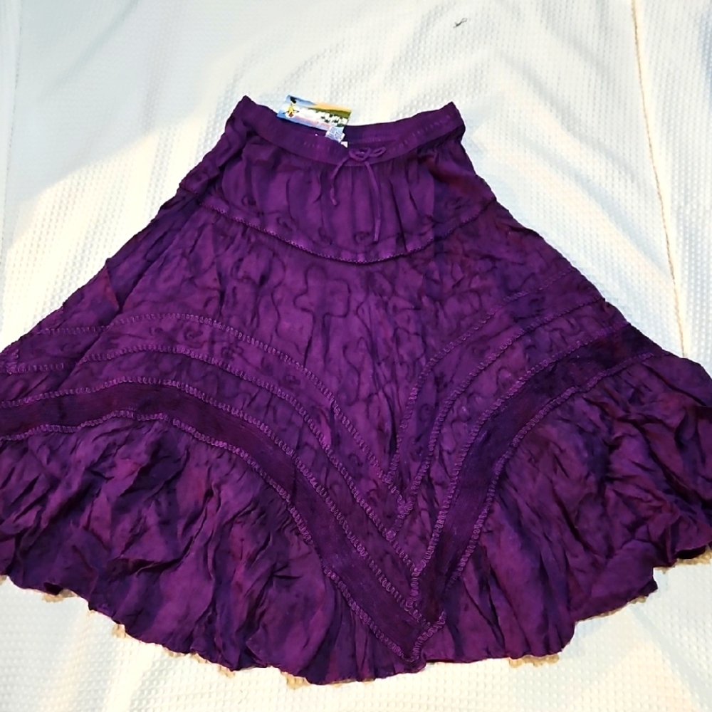 Just Crusing Purple Skirt